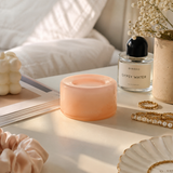 Peach Decorative Glass Accent S6