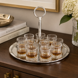 Sphere Server & Shot Glass Set