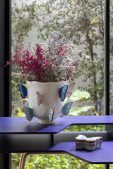 Cloudy Butterflies Vases