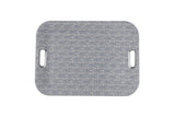 Large Serving Tray with Metal Handles Lina Blue