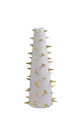 Gold Thorns Porcelain Vase