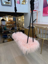 Lucite and Pink Swing