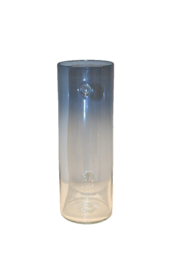 Dimple Vase XL Tall- Steel Blue