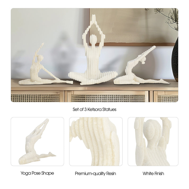 Resin Yoga Set