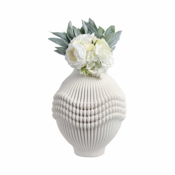 Large 3d Printed Porcelain Vase