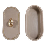 COWLEY FAUX SHAGREEN BOX