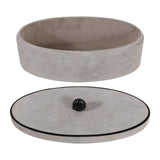 GRATIOT CREAM SUEDE BOX