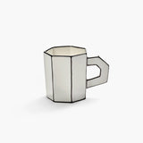Carte Blanche Tea Cup