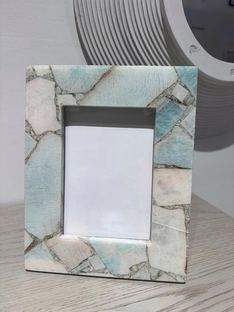 5x7 Light Malachite Photo Frame