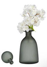 Smoke Glass Vase