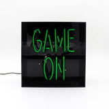 Game On' Glass Neon Sign