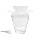 GEO URN - CLEAR + WHITE