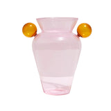GEO URN - PINK + AMBER