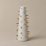 Gold Thorns Porcelain Vase