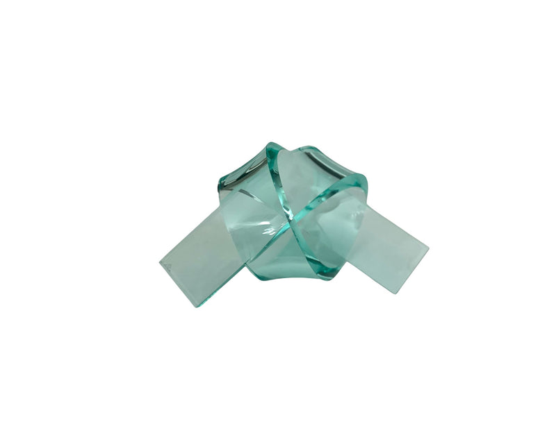 Acrylic Knot Glass Green