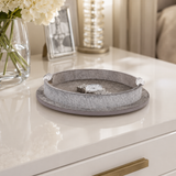 Grey Hair-on-Hide Tray