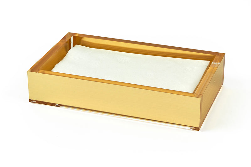 Acrylic Bathroom Napkin Tray