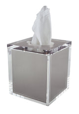 Silver Tissue Box