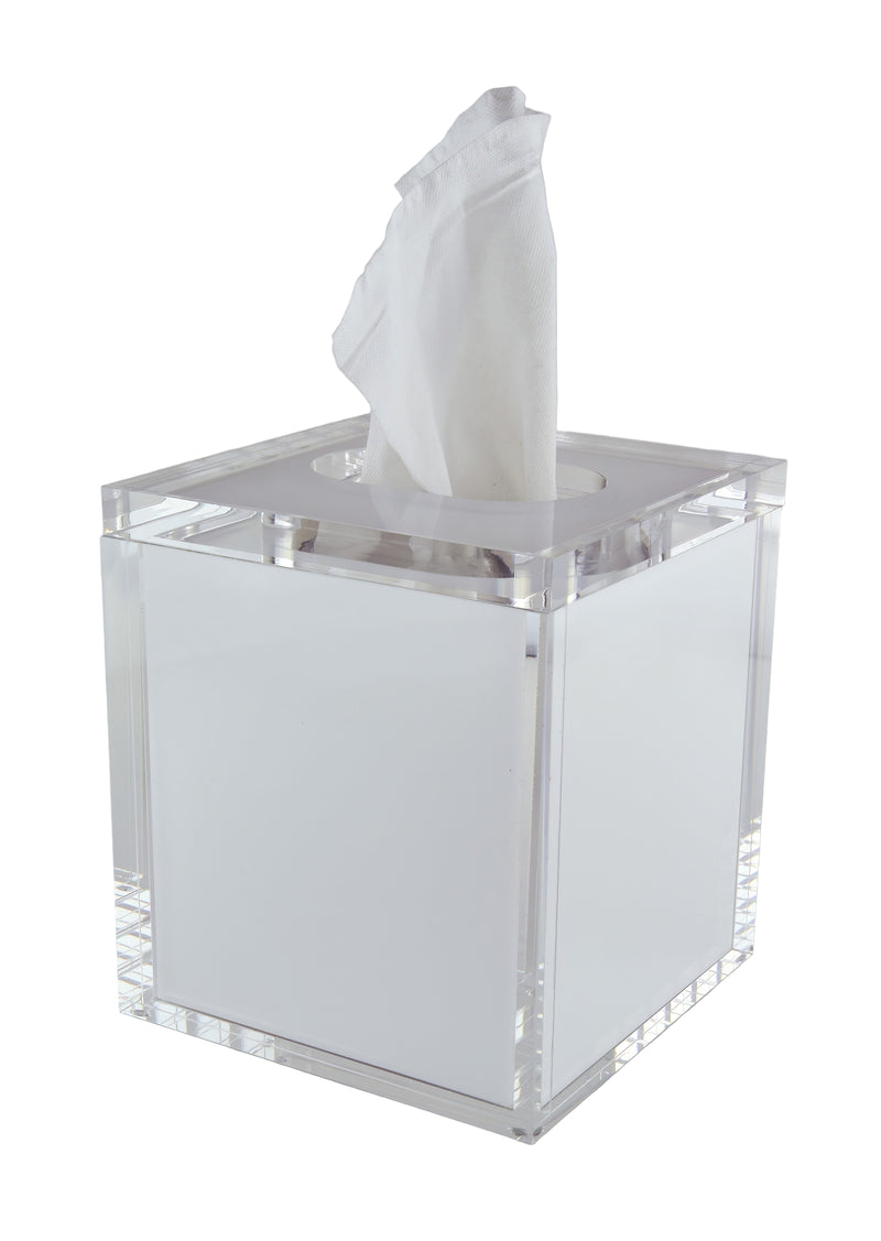 White Tissue Box