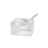 Acrylic Honey & Salt Dish White