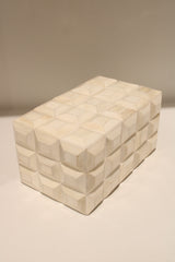 Cream Large 3D Box