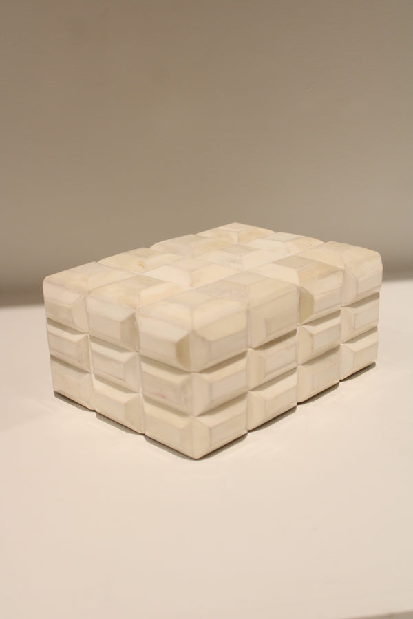 Cream Medium 3D Box
