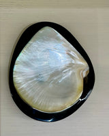 ROUND CAVIAR DISH -CHARCOAL