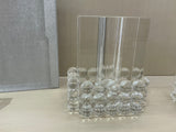 Crystal Glass Rectangle Vase