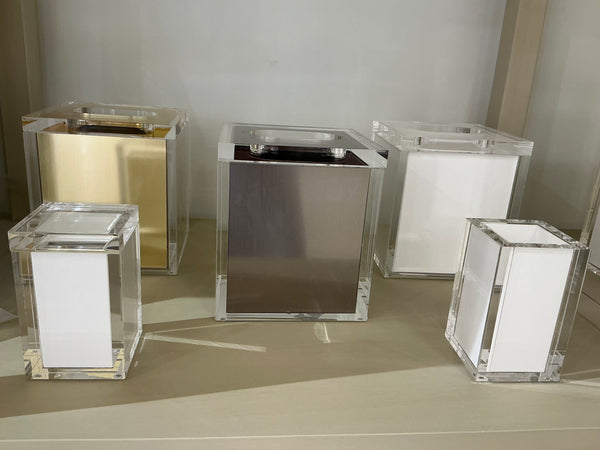 Silver Tissue Box