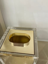Gold Tissue Box