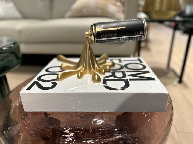 Hardcore Gold - Spray Can Sculpture