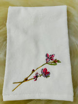 GAURA Floral Guest Towel – Cotton Modal