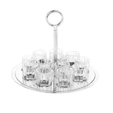 Sphere Server & Shot Glass Set