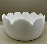FLEUR Large Bowl -White