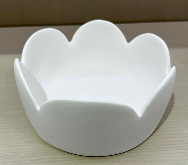 Fleur Medium Bowl -White