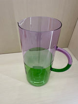 TWO TONE PITCHER - LILAC + GREEN