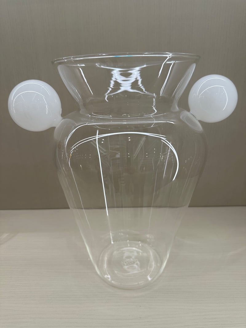 GEO URN - CLEAR + WHITE