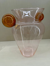 GEO URN - PINK + AMBER
