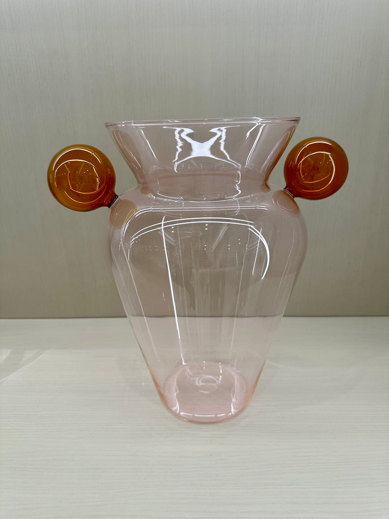 GEO URN - PINK + AMBER