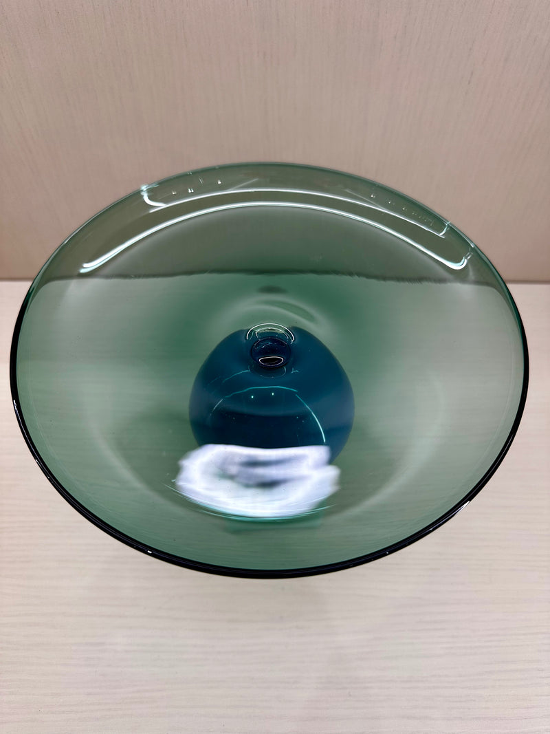 GEO CAKE STAND - TEAL