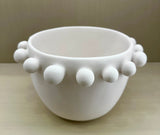 Bubble  Large Deep Bowl- White
