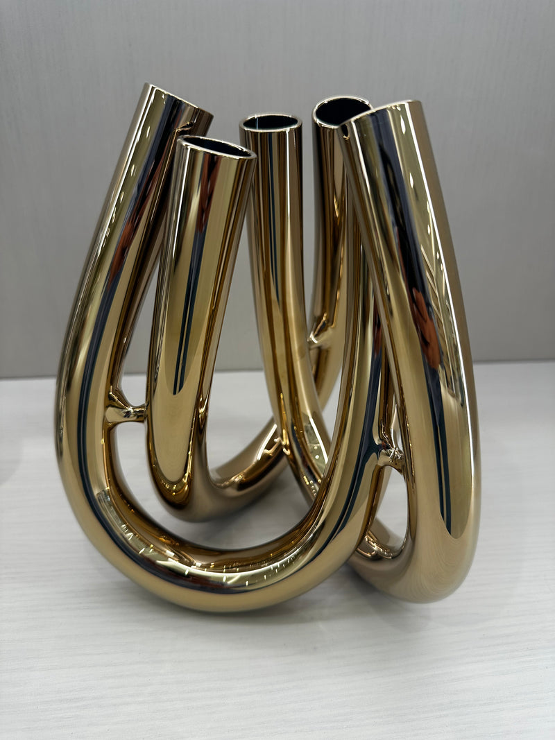 Triu Vase Gold