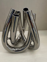 Triu Vase Silver