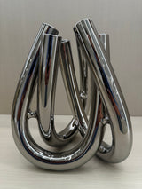 Triu Vase Silver