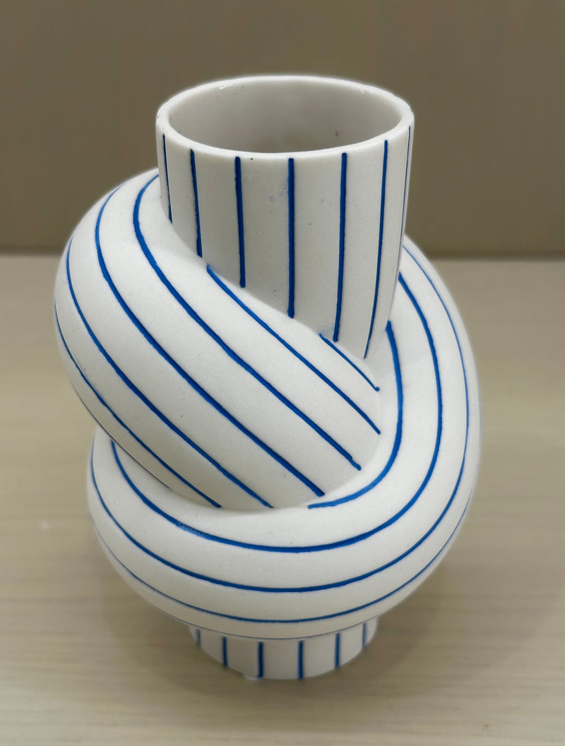 Node Mini Vase Blueberry