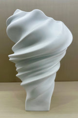 Squall - White Matte Vase