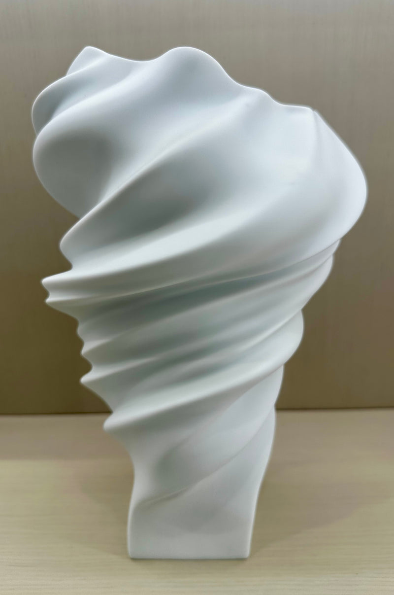 Squall - White Matte Vase