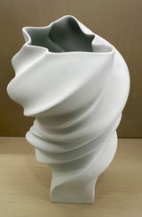 Squall - White Matte Vase