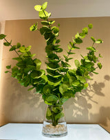 Eucalyptus In Water Centerpiece