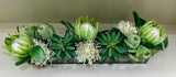 White Pin Protea Mix-Lg